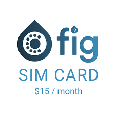 SIM CARD ONLY - FIG Unlimited Talk & Text Plan - $15/mo.